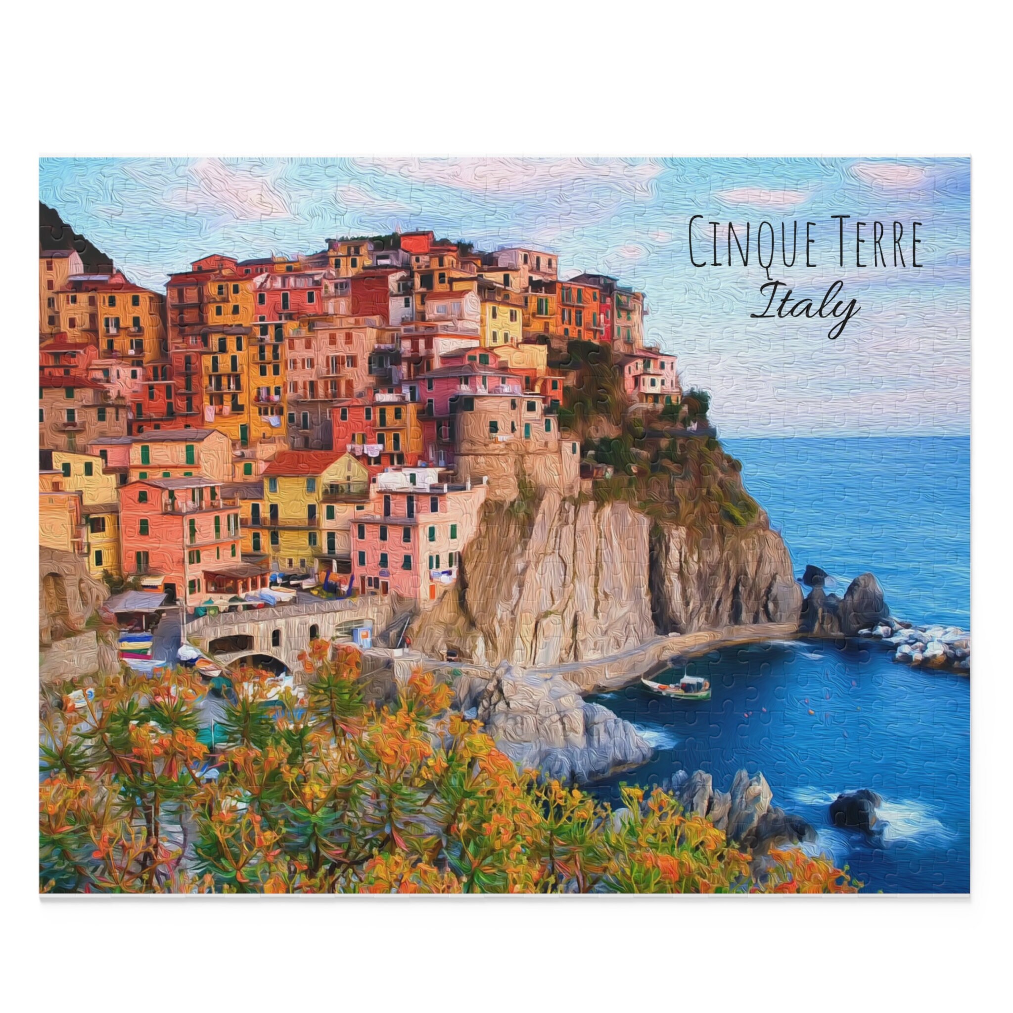 Cinque Terre Italy Puzzle Cinque Terre Puzzle Cinque Terre - Etsy