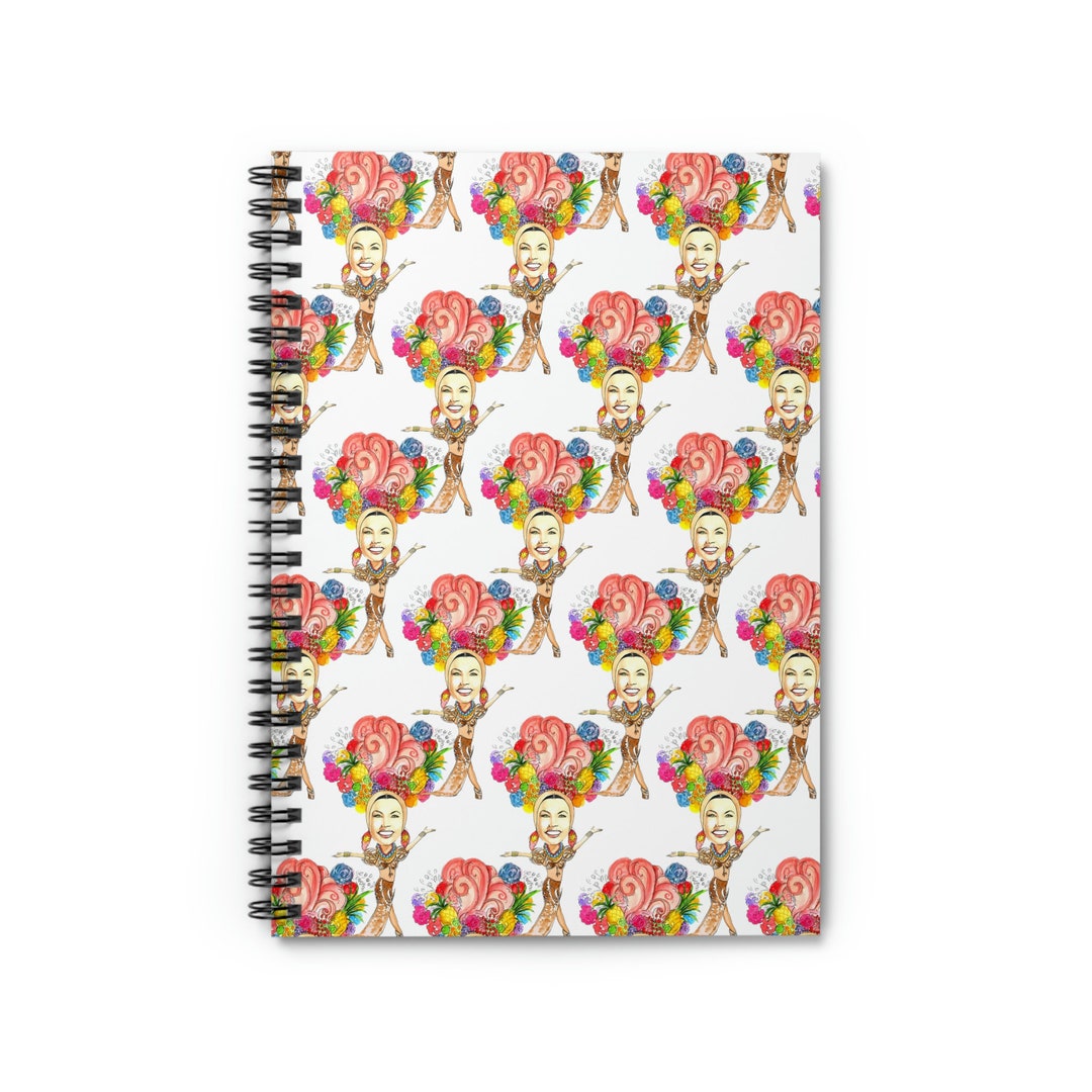 Spiral Notebook, Salsa Dancer Journal, Dancer Journal, Samba Notebook ...