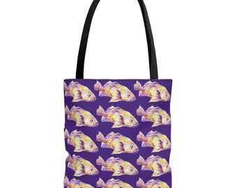 Fishr Bag| Fish Tote Bag | Fish Reusable Bag| Fish Art| Fish Bag| Fish Grocery Bag