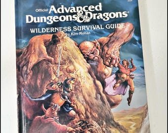 Dungeons & Dragons - Wilderness Survival Guide - 1986 - 2nd VG+