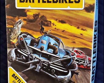 Battle Bikes Box - BOX ONLY with a few inserts- Nr Fine - Games Workshop - 1984