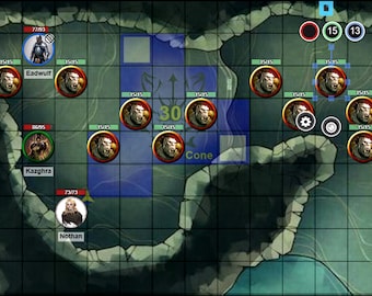 Set 31 - Roll20 map area effect transparent PNG overlays - all purposes - designed for your Roll20 square terrain based games.  Digital