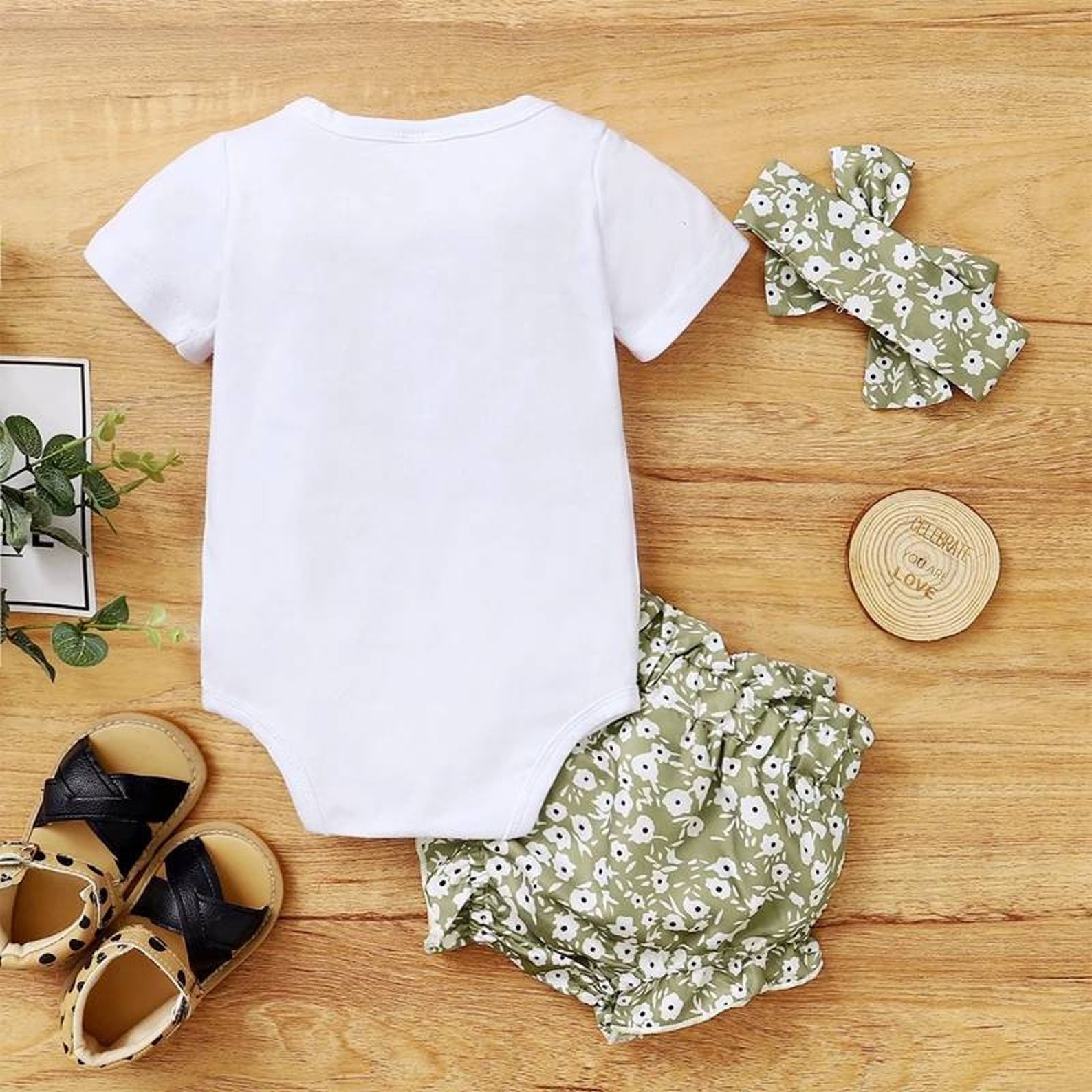 3 piece baby girl outfits Etsy