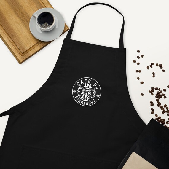 starbucks apron black
