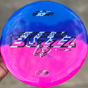 New Discraft 2025 Tour Series Z Swirl Buzzz (Chris Dickerson) - Custom Disc Dye - Midrange - 177+