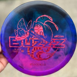 New Discraft Buzzz Saw - Custom Disc Dye - 177+ - Note: some stamp wear from dye process!