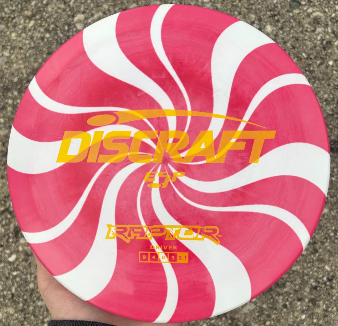 New Discraft ESP Raptor - Custom Disc Dye - Distance Driver - 173-174g ...