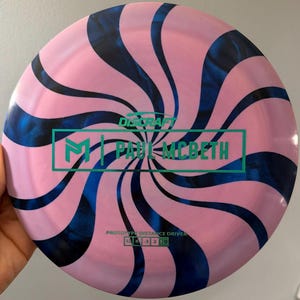 New Discraft Paul McBeth Prototype ESP Hades - Custom Disc Dye - Distance Driver - 172g - some stamp wear from dye process!