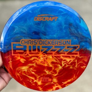 New Discraft 2025 Tour Series Z Swirl Buzzz (Chris Dickerson) - Custom Disc Dye - Midrange - 175-6g