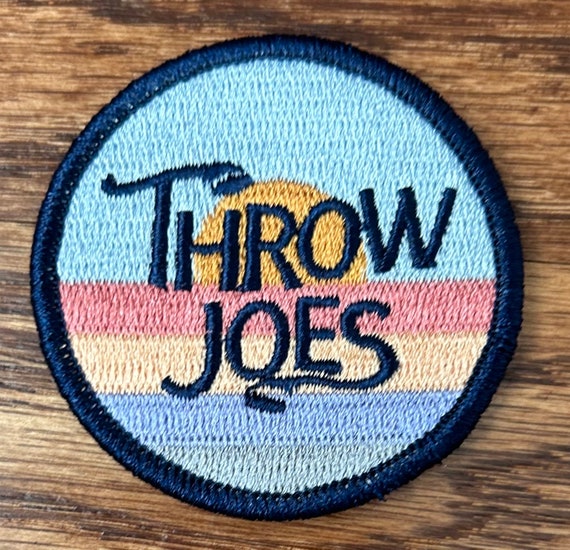 Custom Throw Joes Velcro Patch - 2 Inch Diameter