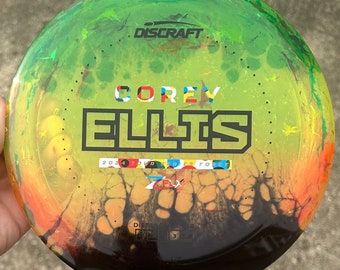 New Discraft 2024 Corey Ellis Tour Series Jawbreaker Z FLX Force - Custom Disc Dye - Distance Driver - 170-172g