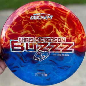 New Discraft 2025 Tour Series Z Swirl Buzzz (Chris Dickerson) - Custom Disc Dye - Midrange - 175-6g