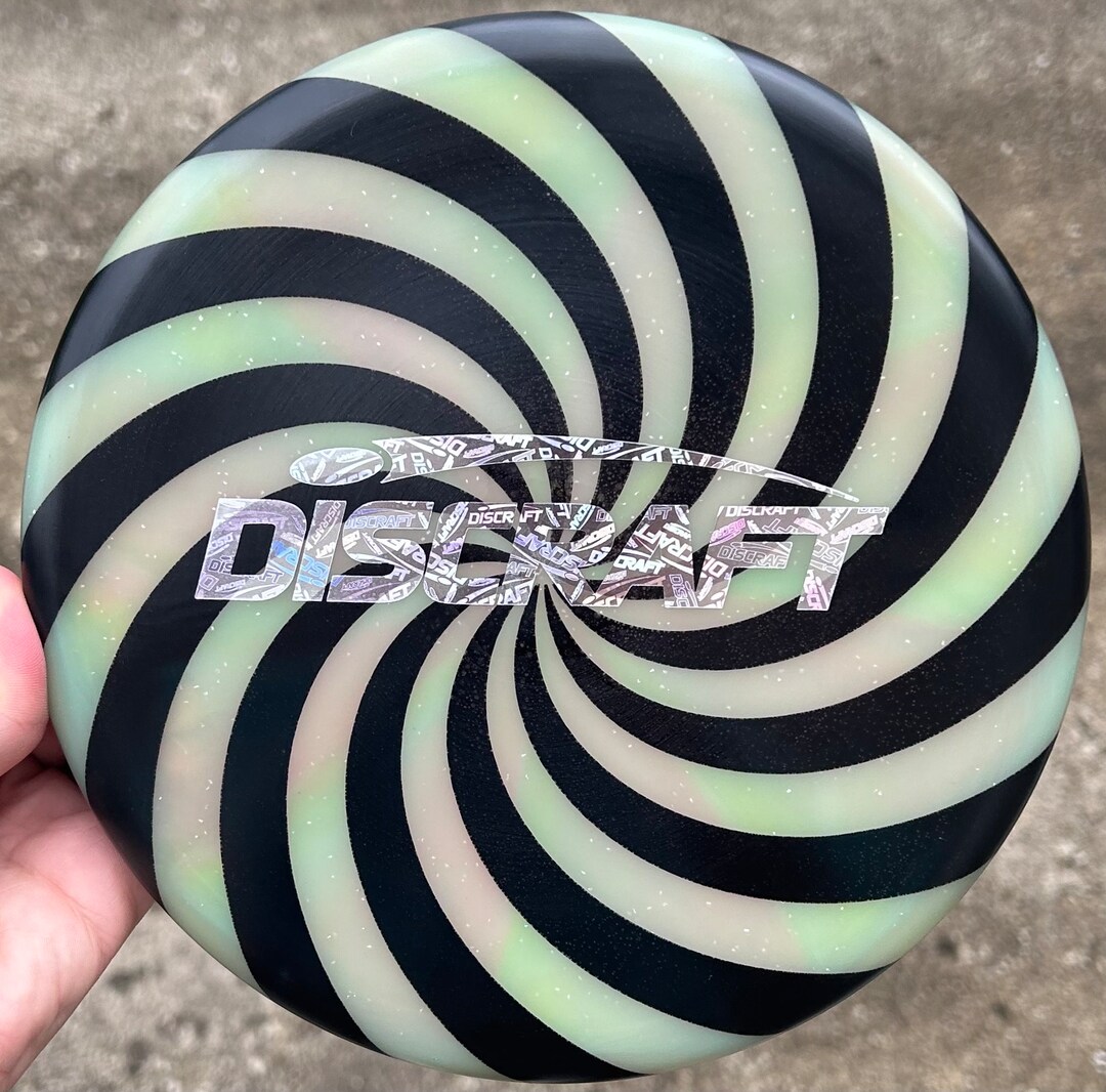 New Discraft Z FLX Swirl Sparkle Zone Custom Disc Dye Etsy