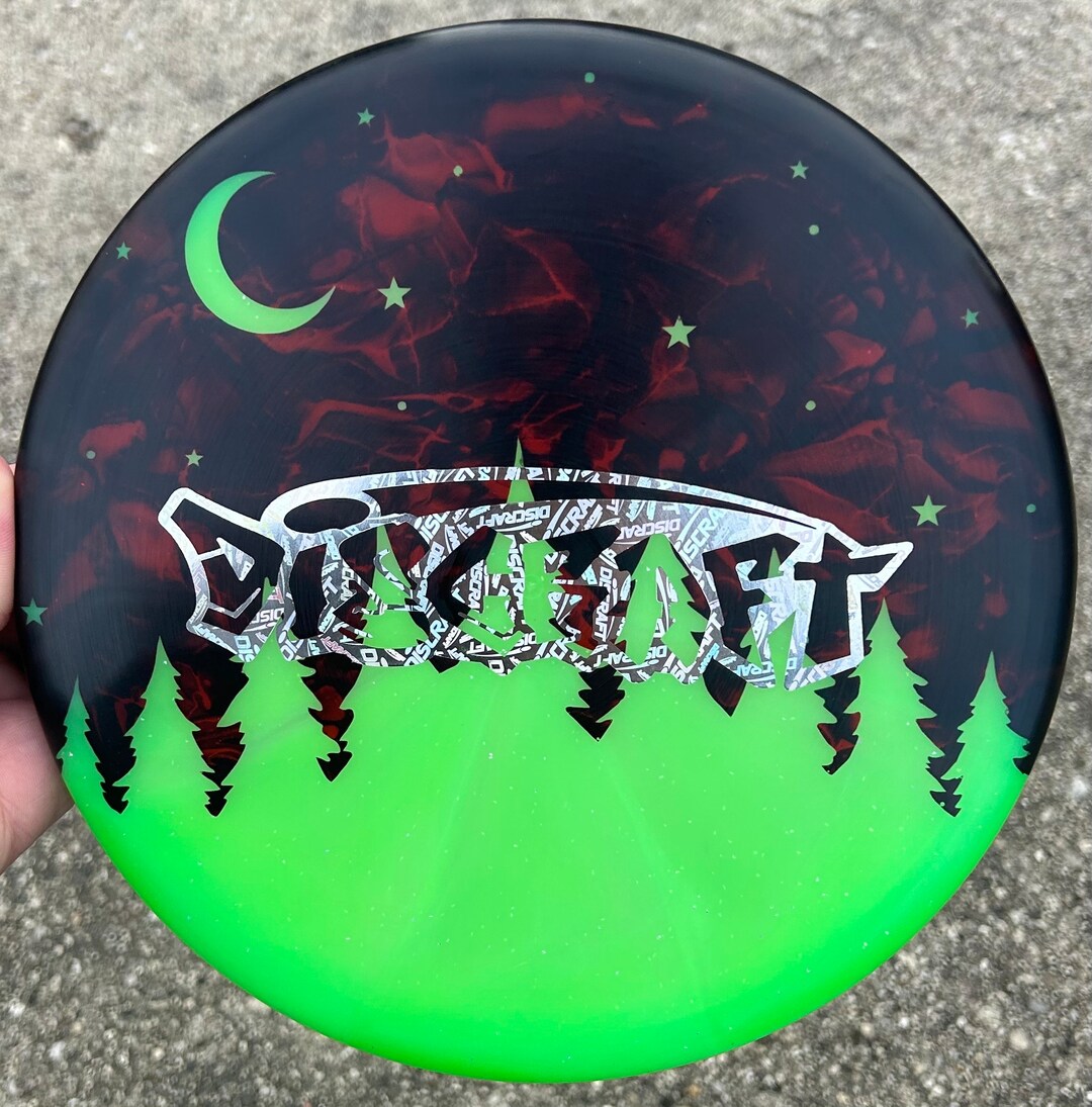 New Discraft Z FLX Swirl Sparkle Zone Custom Disc Dye Etsy