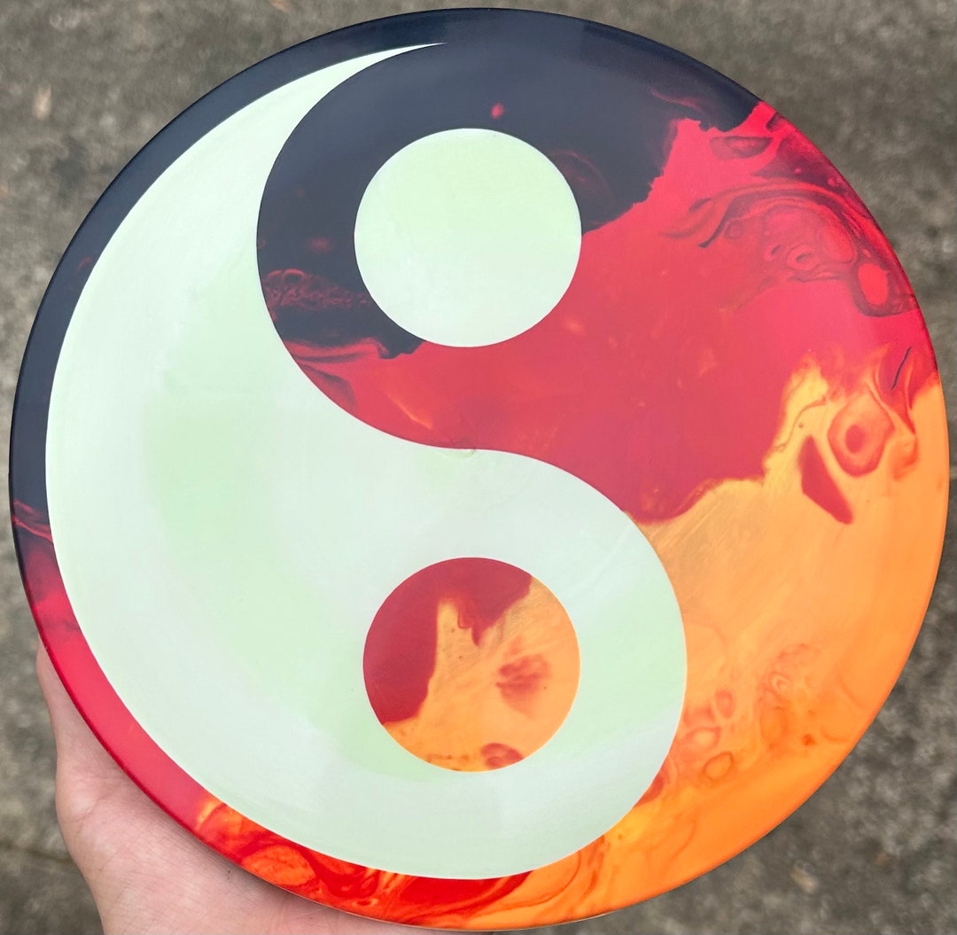 New DGA PL Vortex Custom Disc Dye Fairway Driver 159g Some Dye Drips on ...