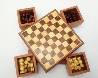 Jeu d’échec en bois