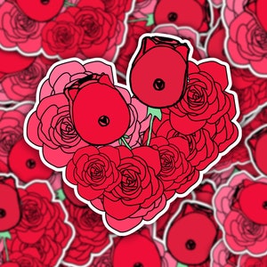 I can buy myself flowers holographic stickers