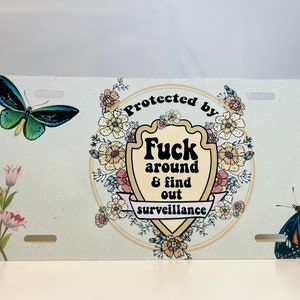 Custom license plates