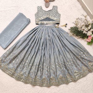 Kids Lehenga Choli Set for Special Occasions,Kids Party Wear Dress, Traditional Ethnic Wear for Girls, Kids Lehenga Choli