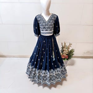 Kids Lehenga Choli Set for Special Occasions,Kids Party Wear Dress, Traditional Ethnic Wear for Girls, Kids Lehenga Choli