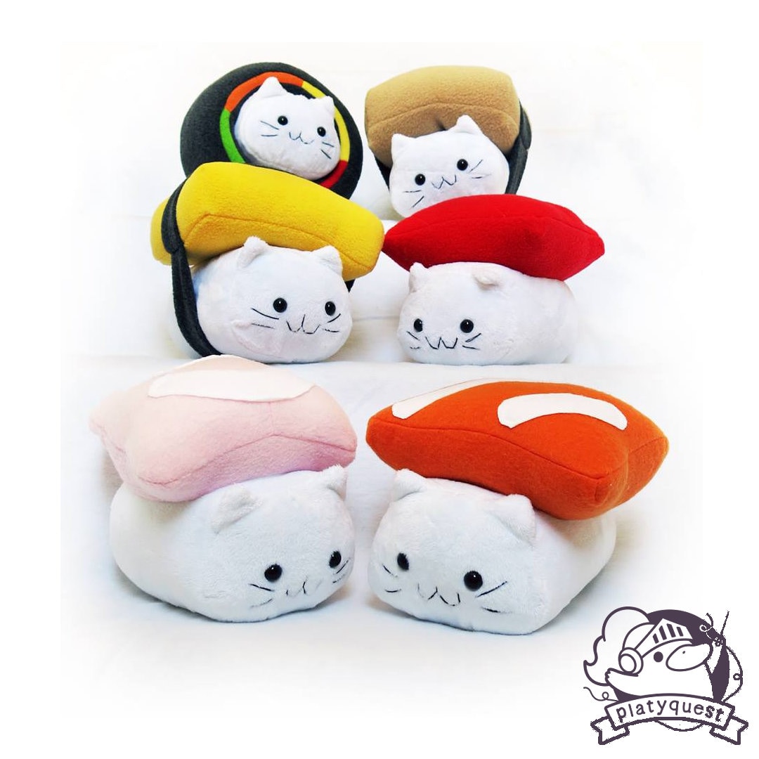 Kawaii Japanese Anime Stuffed Plush Doll Toy Cute Ebi Shrimp Sushi