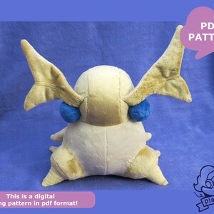 Golden Sun Venus Djinni Flint- DIY Venus Djinn Sewing Tutorial- Plush Sewing Pattern Tutorial