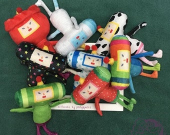Katamari Cousins Plush- Fanmade Collectible Plush Toy