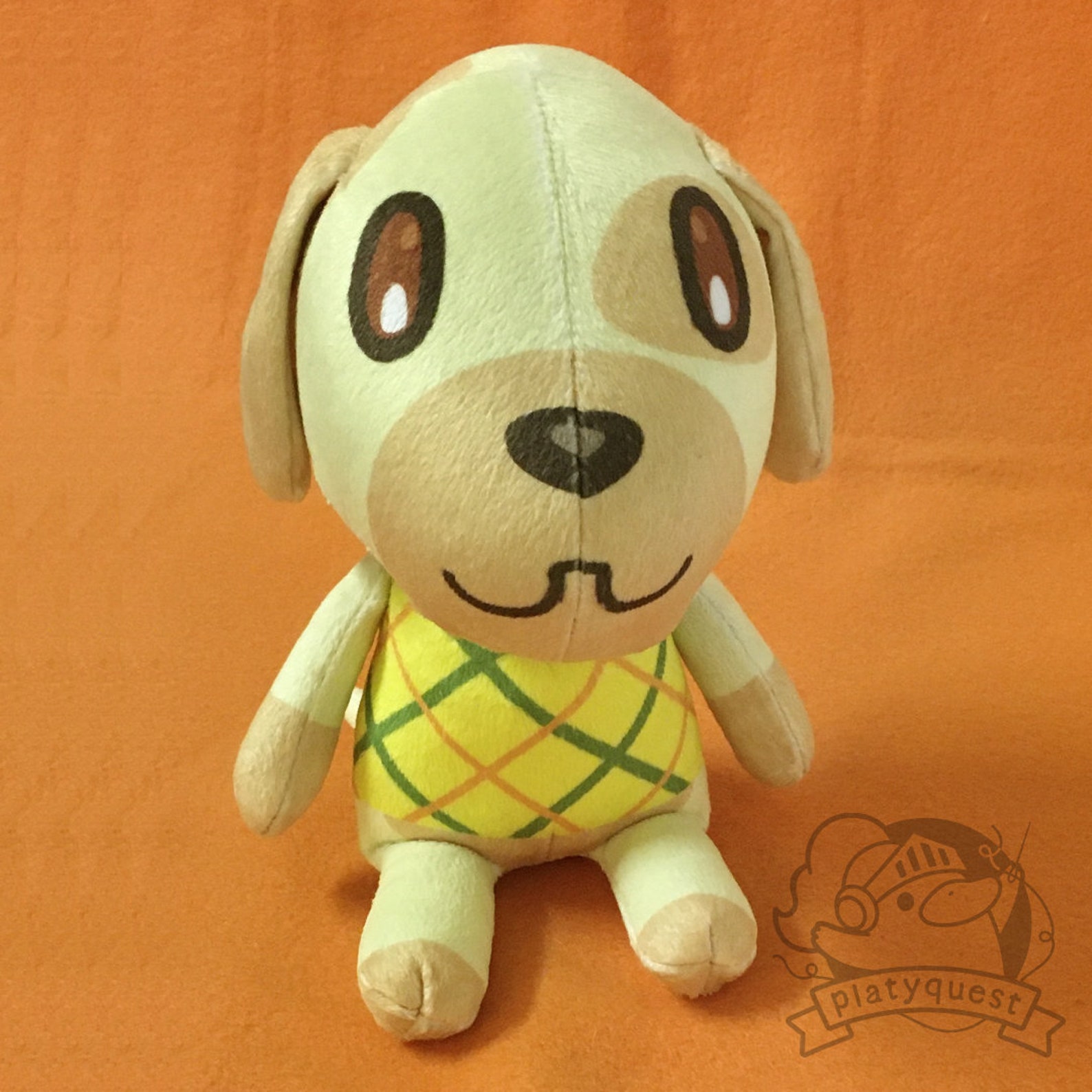 Animal Crossing New Leaf Plush Daisy Goldie Lucky or Shep Etsy