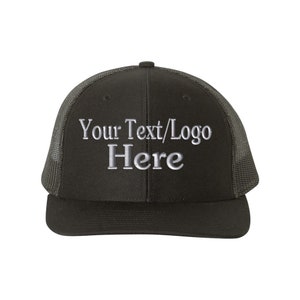 Richardson Trucker,Custom Trucker, Custom Embroidery Hats,  Richardson 112 Trucker, Trucker Caps
