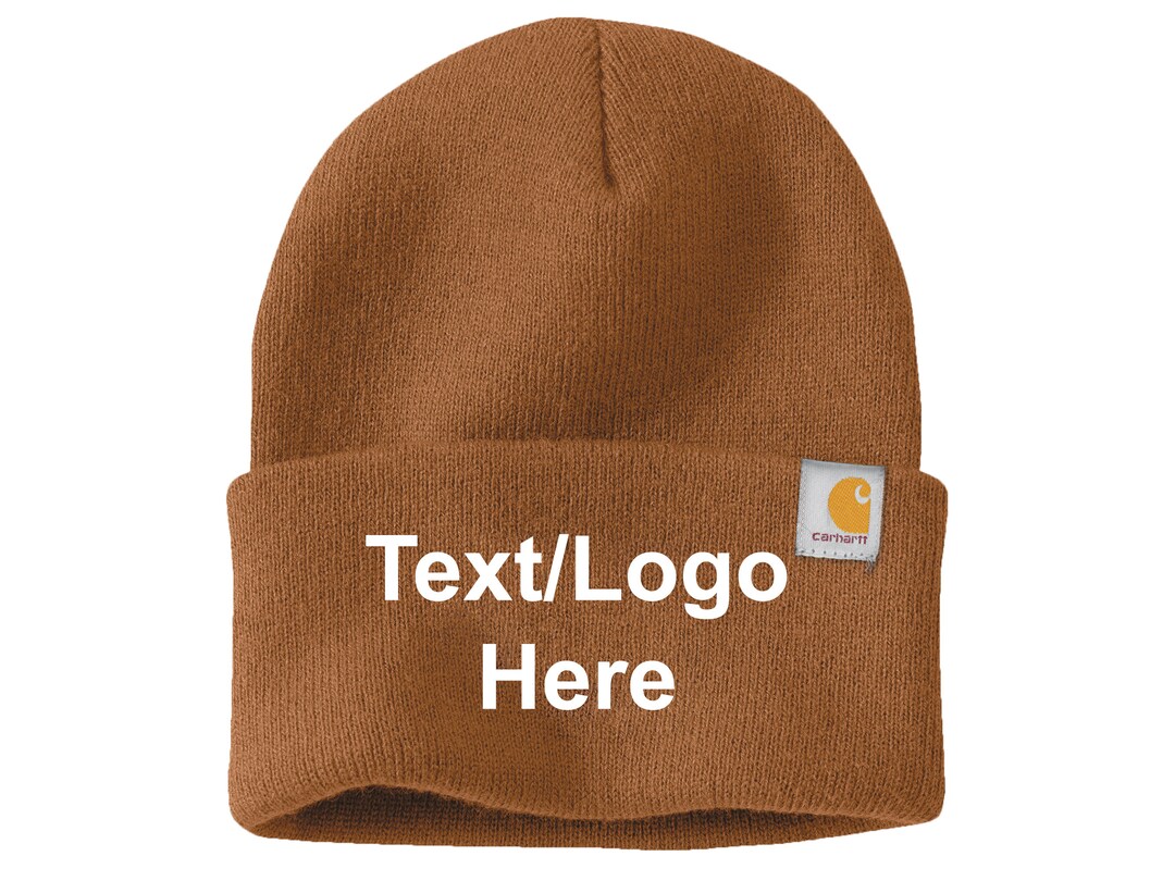 Custom Carhartt® Embroidered Beanie,custom Embroidered Carhartt