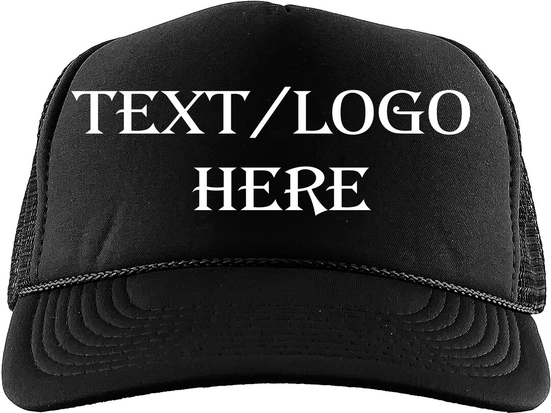 Custom Foam Trucker, Trucker Hat, Personalized Foam Hat Etsy