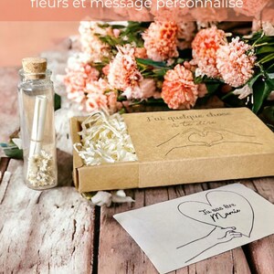 Customizable Message Bottle - Pregnancy Announcements | Wedding | Grandma - Godmother/Godfather Request | Witness | Valentine's Day Gift image 2