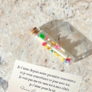 Customizable Message Bottle - Pregnancy Announcements | Wedding | Grandma - Godmother/Godfather Request | Witness | Valentine's Day Gift image 5