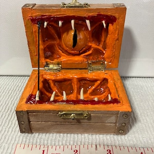 Mini Orange Mimic Chest