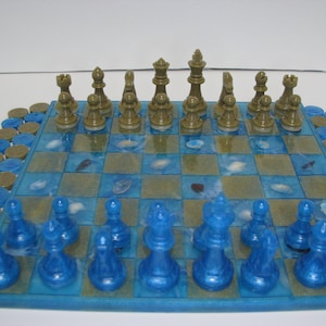 Ocean Themed Chess Board