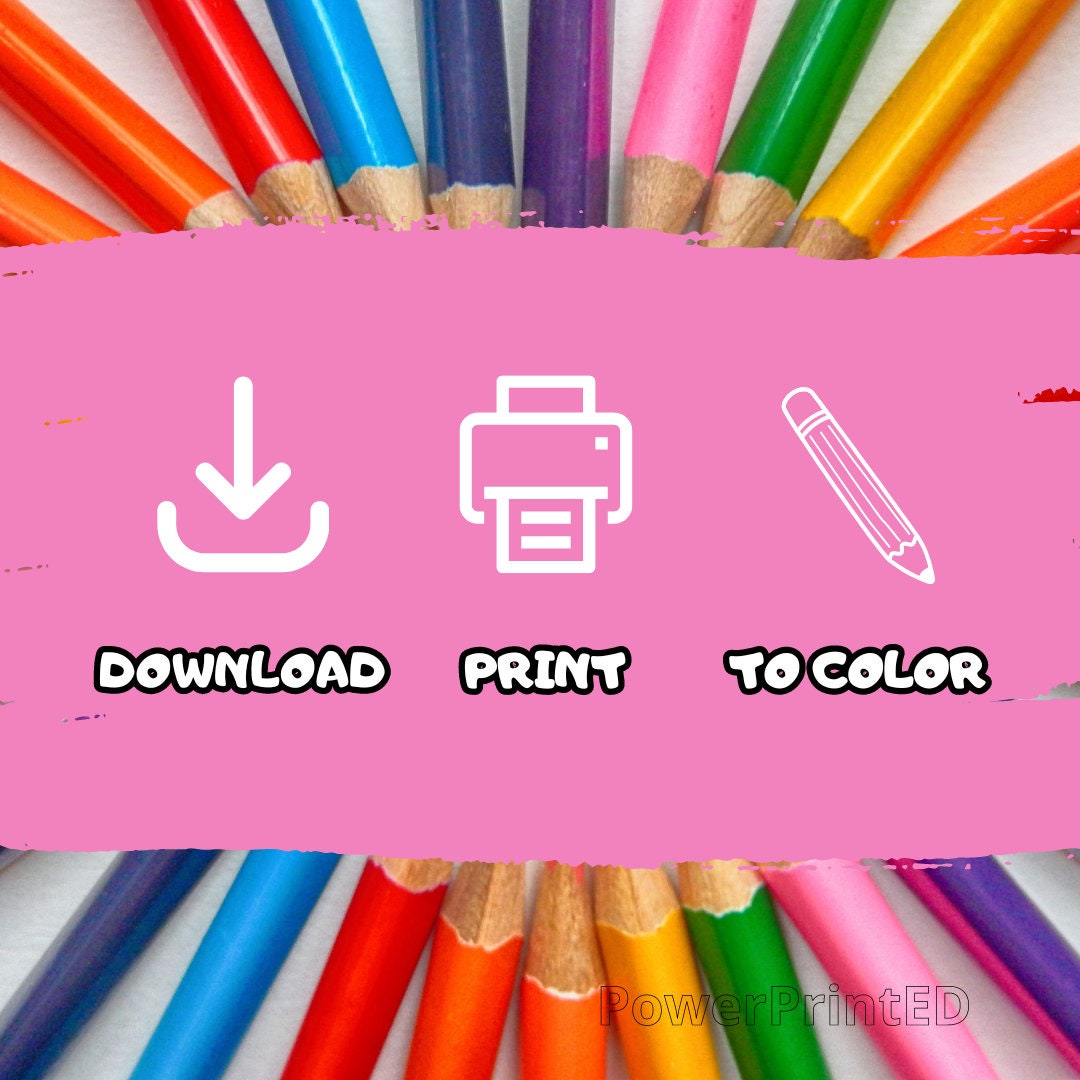 50 CAT Coloring Pages / Animals Coloring Pages /printable Coloring