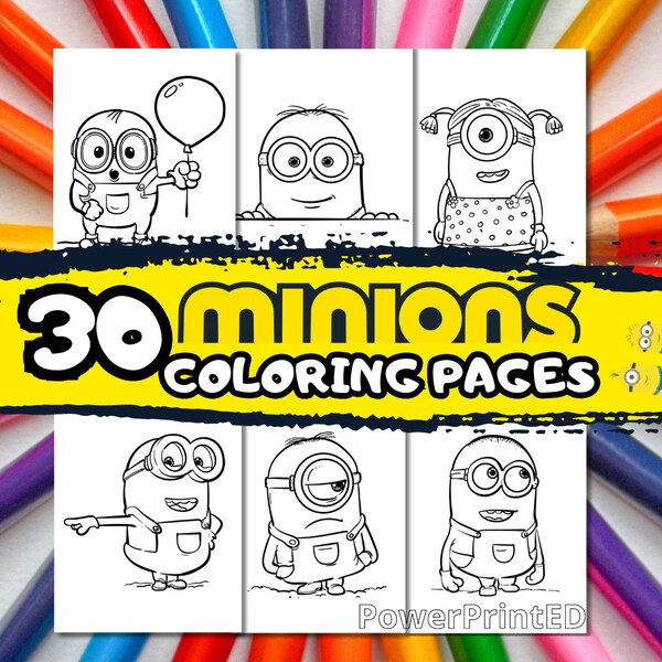 Minions Printable - Etsy