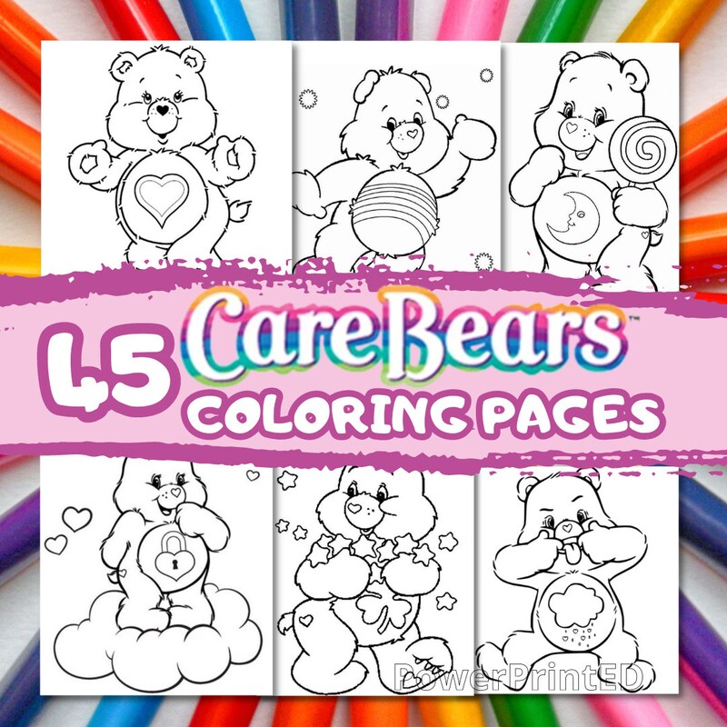 Care Bears Book - Etsy
