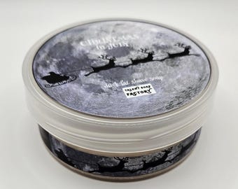 Christmas in July Duck Fat Shave Soap