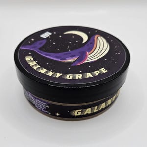 Galaxy Grape Duck Fat Shave Soap 4oz