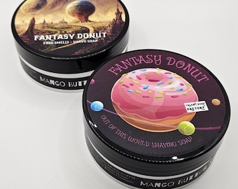 Fantasy Donut Shaving Soap