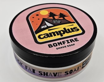 Bonfire Duck Fat Shave Soap 4oz