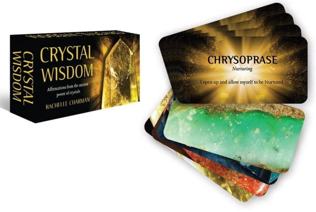 MINI INSPIRATION CARDS Crystal Wisdom Oracle Cards Deck 40