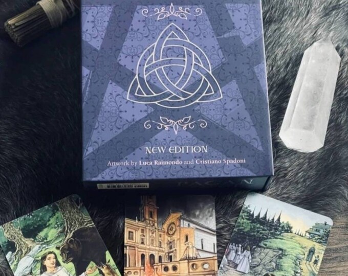 CARD DECK Pagan Tarot Deck and Guidebook Set 78 Cards &amp; 160 Pagesstandard Versionnewest Edition ...