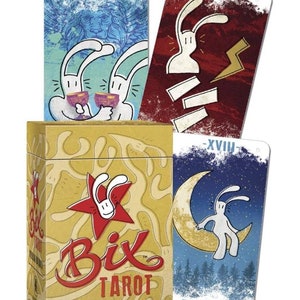 CARD DECK!! Bix Tarot Deck and Booklet Set (78 cards)(standard version)