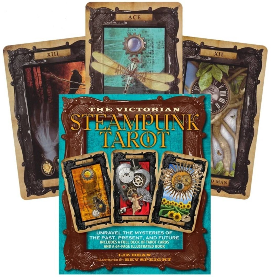 CARD DECK the Victorian Steampunk Tarot Deck and Guidebook Set 78 Cardsstandard Version Etsy