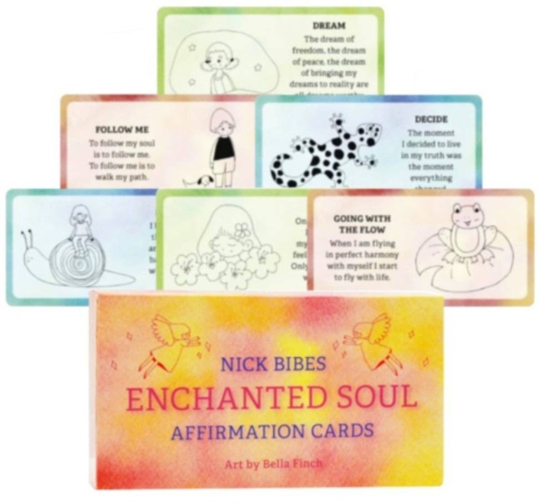 AFFIRMATION DECK!! Enchanted Soul Affirmation Cards Oracle Deck (50 ...