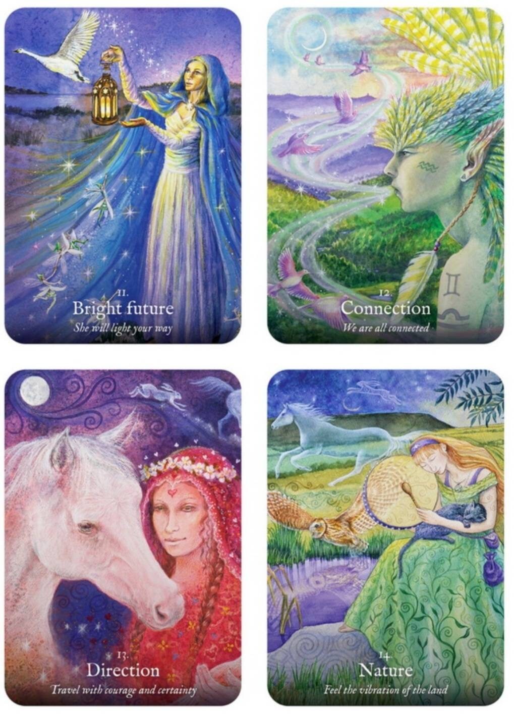 CARD DECK!! Goddess Dream Oracle Deck and Guidebook Set (36