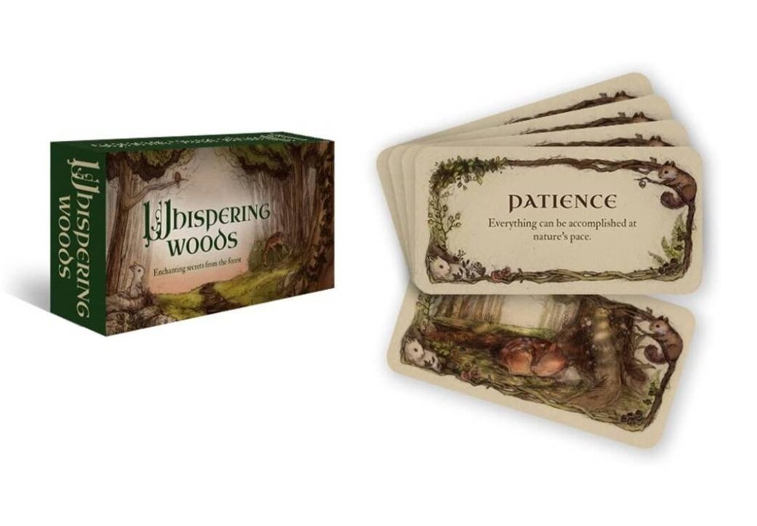 MINI INSPIRATION CARDS Whispering Woods Oracle Cards Deck Etsy Australia
