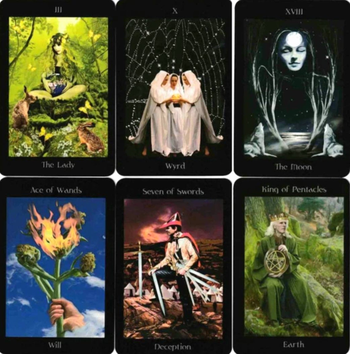CARD DECK!! Pagan Ways Tarot Deck and Guidebook Set (78 Cards)(standard ...